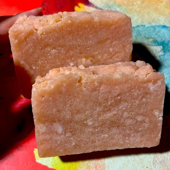 Rose Geranium Coconut Soap Bar - Picture 1 of 2